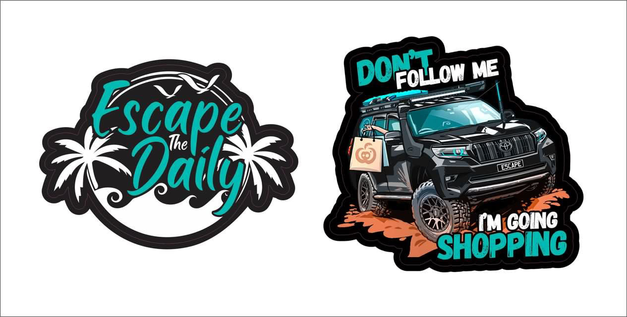 Escape The Daily Sticker