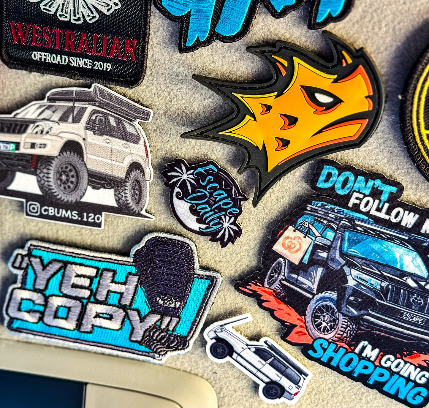 Mini Escape Velcro Patch