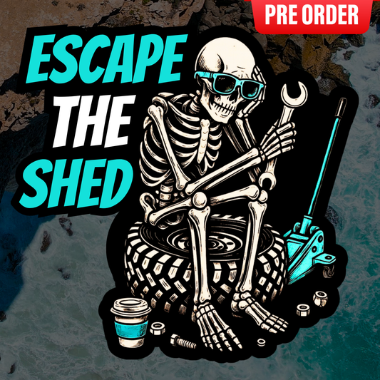 Escape The Shed Woven Velcro Patch
