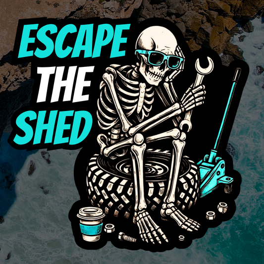 Escape The Shed Woven Velcro Patch